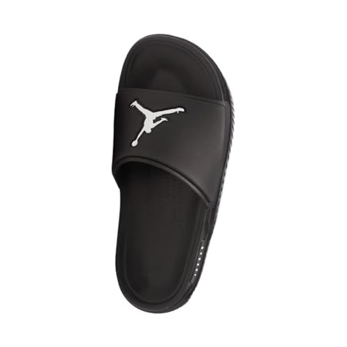 Image of Nike Jordan Jumpman Men's Slides (FQ1598-001, Black /White)