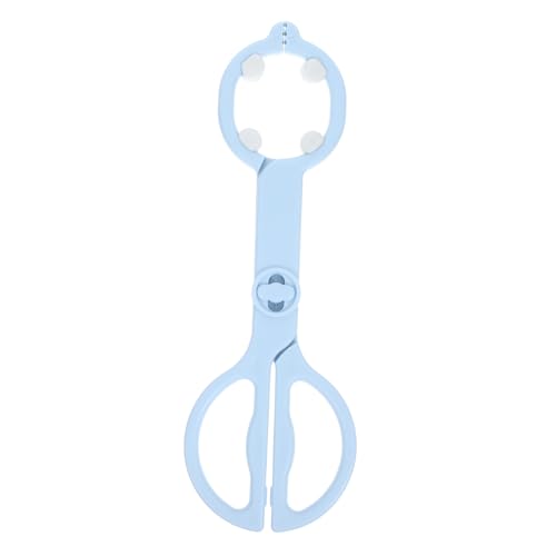 BESPORTBLE Pinza para Biberón Antideslizante Resistente al Multifuncional para Bebés y Cocina para Sujetar Biberones Chupetes Platos y Recipientes Calientes Color Azul