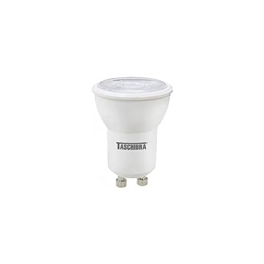 Lâmpada Led Taschibra TDL 20 Mini Dicroica MR11 3,5W Bivolt GU10 2700K Luz Amarela