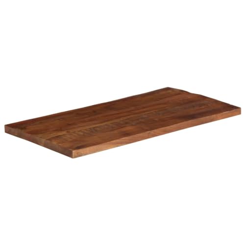 Tablero rectangular de madera maciza: máxima resistencia y estilo único de 120x60 cm 5