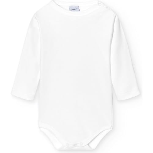 BABIDU Body Bebé Manga Larga Algodón 100%, Body Bebé Recien Nacido Apertura Hombro, Tejido Afelpado Suave Transpirable Hipoalergénico Para Piel Sensible, Ropa Bebé Niño y Niña Unisex,Básicos Invierno