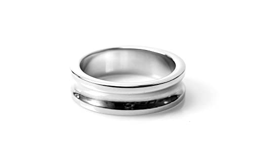 Cockring metal Kiotos Belowed 15mm anneau en acier poli