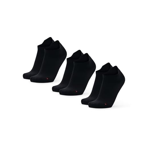 DANISH ENDURANCE Low-Cut Sportsocken (Schwarz - 3 Paare, EU 39-42)