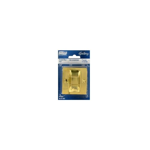 Tirador para puerta corrediza Stanley N216-069 de latón macizo miniatura 4