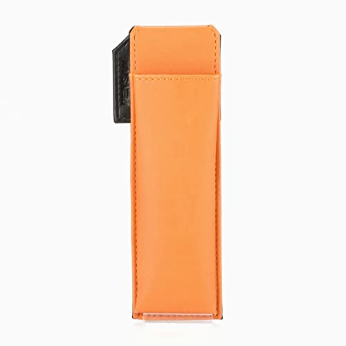 Image of King Jim Pencil Case, Pen Sum, Slim Orange, 2001 Ole, Storage Capacity: Approx. 2 Pens