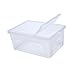 predolo Reptile Habitat Container for Breeding Silkworms and Frogs, White