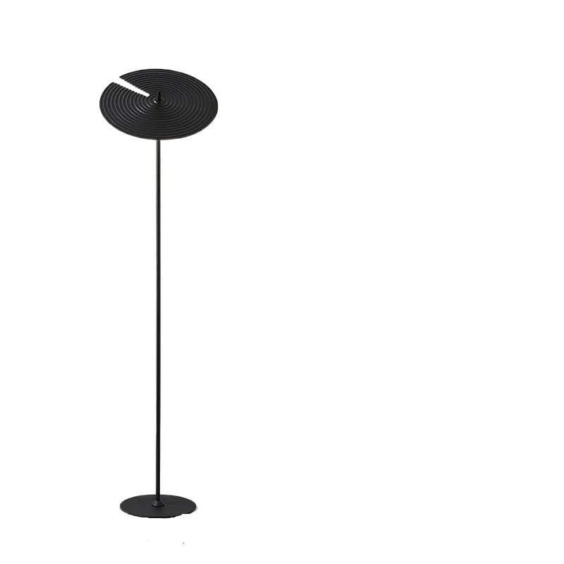 Suspension LED minimaliste blanche D45 H163 cm pour plafond de salon
