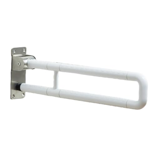 NIGOE�g�C���肷�� �g�C���̈��S�肷�� ����~�� �܂肽���ݎ��̒��ˏグ���X�e�����X�|�O���u�o�[ �o�X���[���T�|�[�g�n���h�� ����җp�肷��g�C�� �Ǌ|��������~�ߎ肷�� 60/70/75cm (70cm,�z���C�g - �T�|�[�g�t��) (�z���C�g ? 