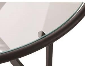 ガラストップ リビングテーブル Riner(ライナー) | 家具・インテリア通販 【公式】エアリゾーム ローテーブル センターテーブル 約幅60cm L ブラック アイアン 8mm強化ガラス ラウンド ガラステーブル リビング 完成品