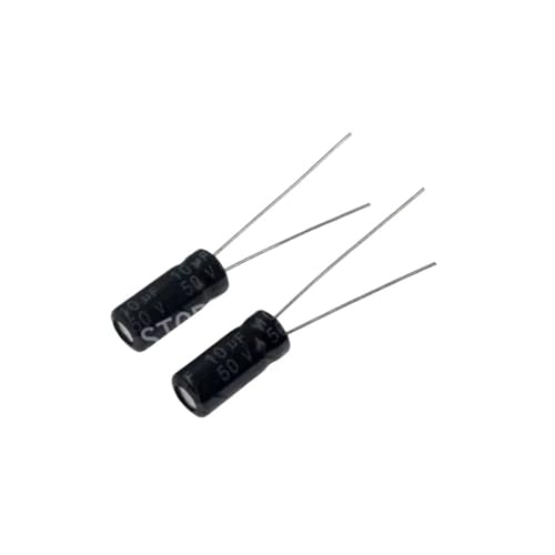 Condensateur 10uF 50V 10MFD radial aluminium 4*7mm 10uf50v pour maintenance électronique