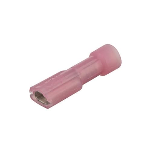 NSI IF22-110-3N Fully Nylon Insulated Female Disconnect, 22-18 Wire Size, 0.110" x 0.032" Tab Size