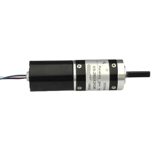 Moteur réversible 28mm à vitesse réglable PWM couple élevé 24V