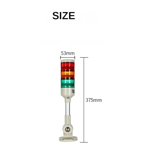 Lampe d'alerte pour machine SCRUBY 220V 3 couches pour stopper les pannes invisibles - 7