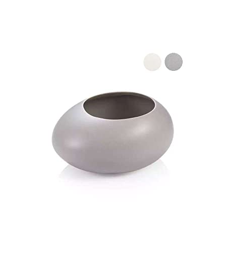 Tescoma Vaso Fiori Stones Bianco 9x11x6.5cm Fancy-image