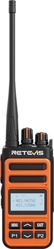 Image of Retevis C6B GMRS Long Range Walkie Talkie with Earpiece,Fast-Charging,4Pack