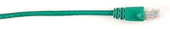 Black Box 3' Cat6 100Mhz Ethernet Patch Cable Utp PVC Gn 25-Pk