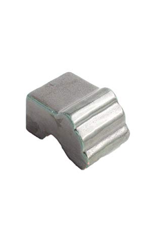 Preisvergleich Produktbild Teramico Kübelfüße / Unterlegscheiben für Blumentöpfe Pflanzgefäße anstatt Teller Frostfest Untersetzer Füße Treppe Grün Steinzeug eckig