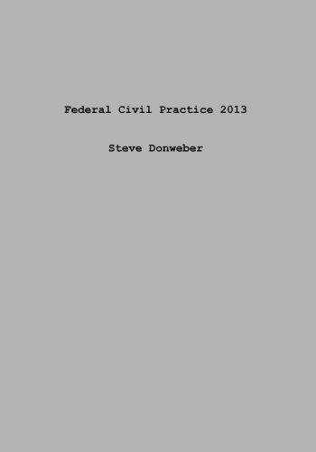 Federal Civil Practice 2013