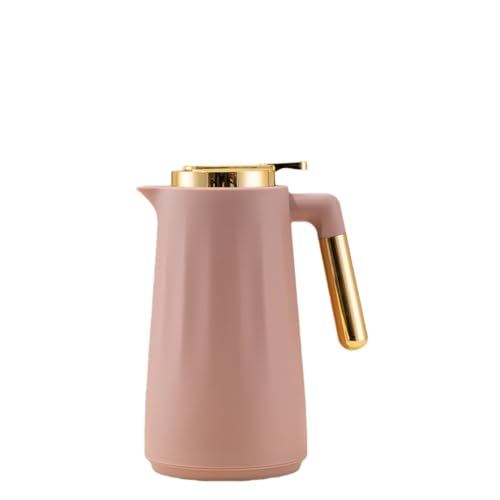 tangcheng 保温ポット 卓上ポット 魔法瓶 大容量 家庭用 真空断熱 広口 プッシュ式 業務用 旅行用 24時間の長期保温 保冷 シルバー ケトル 水筒 1000ML 魔法びん 家庭、オフィス、ホテル、パーティー、ディナー、レストランに最適です (