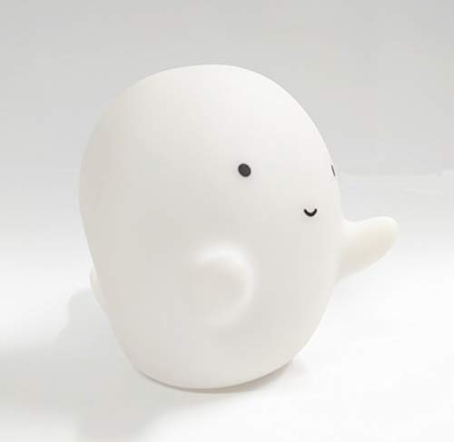 Image of Fantasee LED Night Light Decorative Light Battery Operated Baby Children Nursery Light for Bedroom Party Christmas Birthday Gift (White, Ghost)