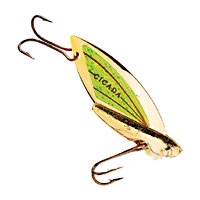 Reef Runner Cicada Lure, 1/8-Ounce, Silver/Silver