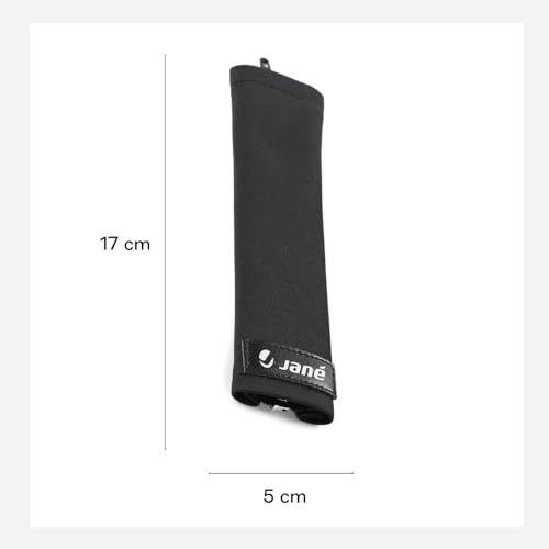 Miniatura 4 de Jané Funda Para Manillar Cerrado Con División Central, Silla De Paseo, Universal, 2 Piezas, Negro
