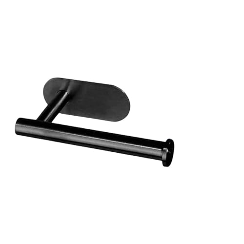 Soporte para toallas de papel en cocinas modernas colgador de pared de acero dorado y negro