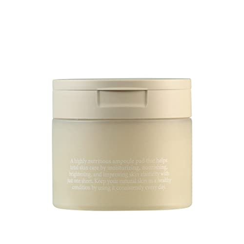 LU'PIUM Extreme Vital Ampoule Pad / 80pads, VEGAN fabric pad, Mucin, Hypoallergenic, for Sensitive skin, Korean Skin care, Quick calming effects, Soothing, Cooling