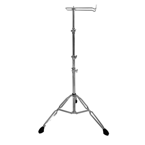 Arborea Portable Gong Stand for 90cm Gongs Stainless Steel Durable Easy to Set Up and Hang Gongs For Meditation, Sound Healing Therapy and Yoga Gong Stand