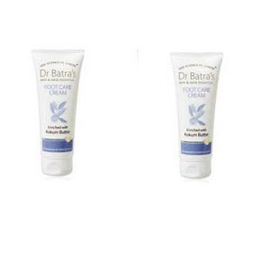 200g(2x100g) Dr Batra's Foot Care Cream Enriched with Kokum Butter
