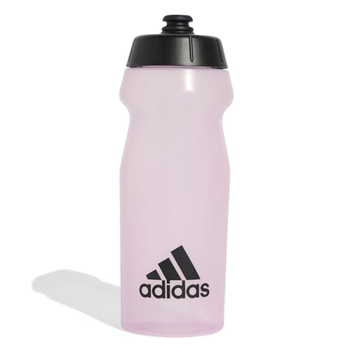 Image of adidas Unisex Performance Bottle 0.5 L, Clear Pink /Black, One Size