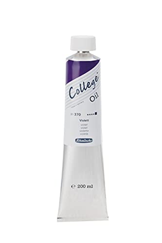 Schmincke - Óleo College®, Violeta en tubo de 200 ml, 31370015,...