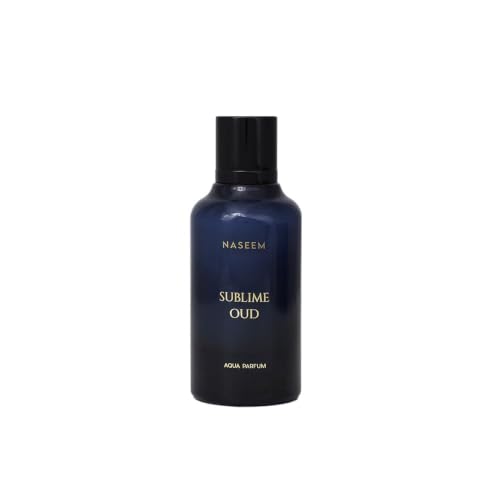 Image of NASEEM Sublime Oud Aqua Parfum for Men and Women, 100 ml, Leathery Oud Fragrance with Fruity, Saffron and Vanilla Notes