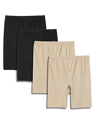 Gonnes Oripower 4pcs. Girls Cycling Shorts for School Uniform, Yoga, Cycling,Playing & Everyday Wear. Made with Super Combed Cotton Lycra, Bio-Washed-image-27