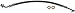 Dorman H622015 Rear Passenger Side Brake Hydraulic Hose for Select Hyundai Models