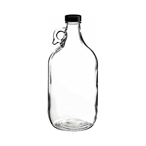 The Kombucha Shop - 64 oz. Half Gallon Growler with Airtight Cap Cover