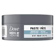 Dove Men + Care Sculpting Paste - Textured Look/Medium Hold/Matte Finish - Net Wt. 1.75 OZ (49 g) Each - Pack of 2