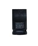 1/2-inch Drive Slotted Screwdriver Bit Socket/Drag Link Socket, 1-3/16' Width x5/32' Thickness Tip, Heat-Treated Cr-Mo Alloy Steel