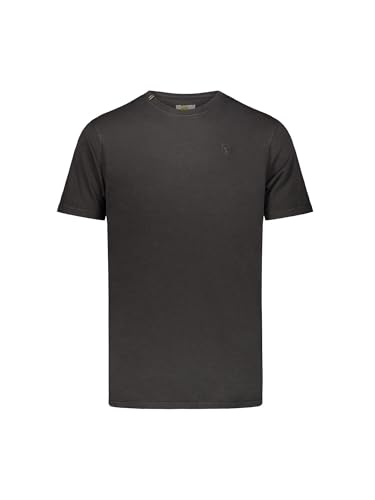 T-shirt homme noir Ciesse Piumini 215cpmt01455 c2410x col rond manches courtes