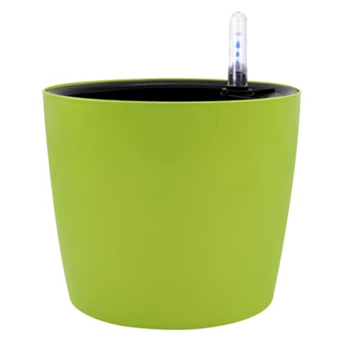 budiniao Pot de fleurs auto-arrosant en corde de coton unique,