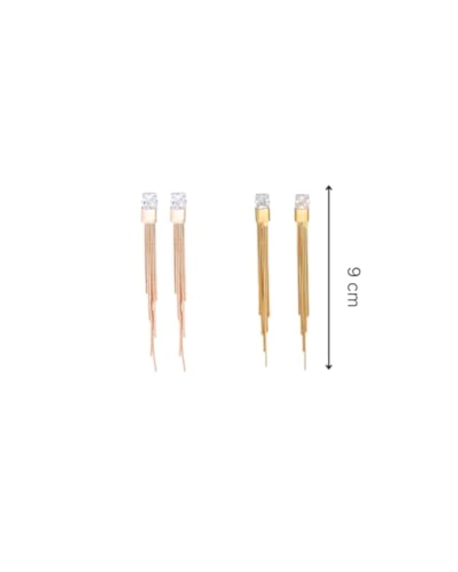 O'dazzle Dazzling Drop Earrings, 2 Pairs