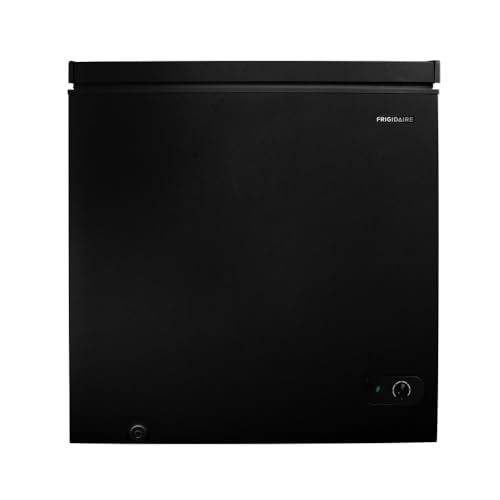 Image of ARCTIC CHEF ACFRF710-BLACK Chest Freezer, Up to 197 L, 7 Cu. Ft. Capacity, Black