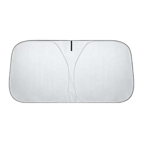 Car Front Windshield Sunshade for Renault Talisman 2020 2021 2022 2023 2024 2025 2026, Foldable Windscreen Sun Shade Anti-UV Sun Heat Protection Accessories,Silver