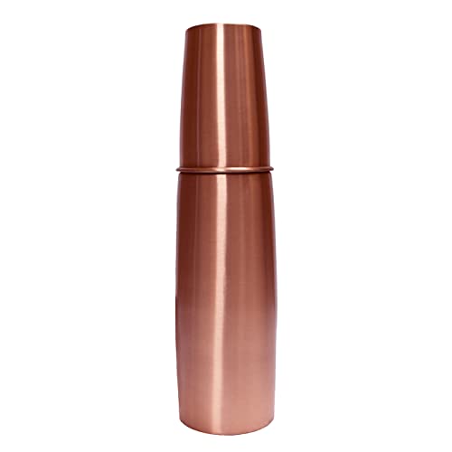 Bouteille en verre et cuivre Plain d'exception pour une table raffinée - 2