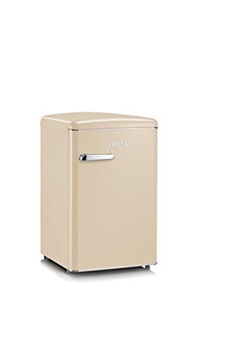 SEVERIN Mini Frigorifero Retrò Crema, 108 Litri, Congelatore...