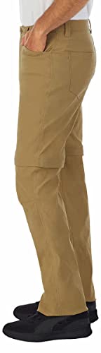 Eddie Bauer Men's Convertible Tech Pant (34W X 34L, Saddle) #TOP1