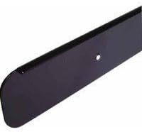 Kitchen Breakfast bar end Cap Trim,900mm x 40mm Radius 6mm Black