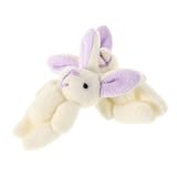 Adorable et doux : le en peluche articulé en forme de lapin est conçu pour être à la fois adorable et doux, ce qui en fait un ajout délicieux à toute collection de jouets