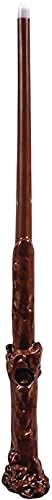 Disguise Harry Potter Light Up Wand, Official Hogwarts Wizarding World Harry Potter Costume Accessory Wand with Illuminating Tip Brown 13.5 Inch Length