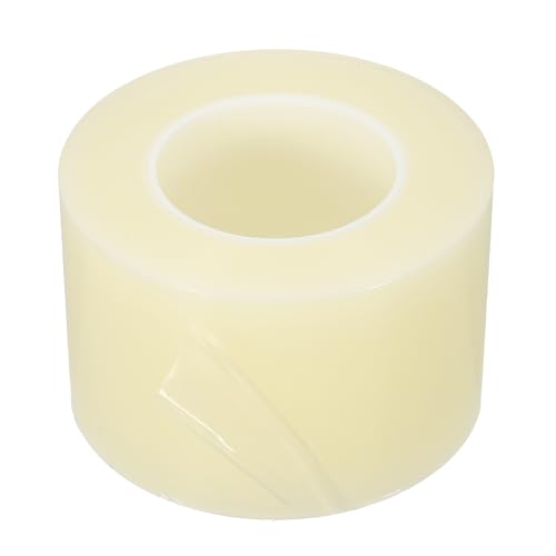 Image of PATIKIL Removable Protective Film Tape, 3.5 Inch x 656 ft PE Surface Protective Scratch Film Tape Roll for Furniture Electrical Appliances Plastic Hardware Medium Stickiness, Clear